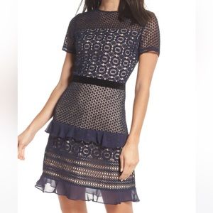 Chelsea 28 navy cocktail dress